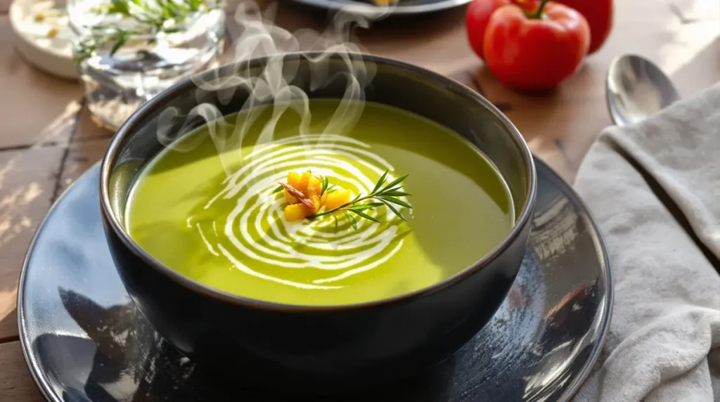 2 ingrédients suffisent pour ce velouté de poireaux parfait cet hiver, prêt pour 4 personnes