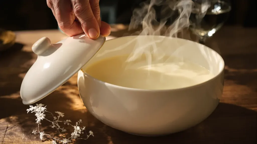 Ce velouté de chou-fleur façon Dubarry réchauffe l'hiver et évoque un vrai goût d'antan à votre dîner