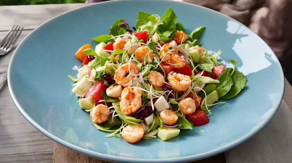 Depuis que je prépare cette salade crevettes et agrumes, je ne touche plus à mes vinaigrettes