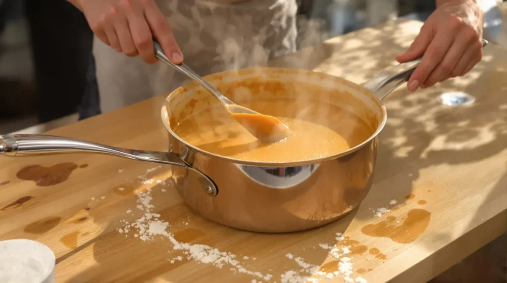 Mon caramel cristallisait à chaque fois : depuis que j'applique cette astuce d'or, il reste parfait