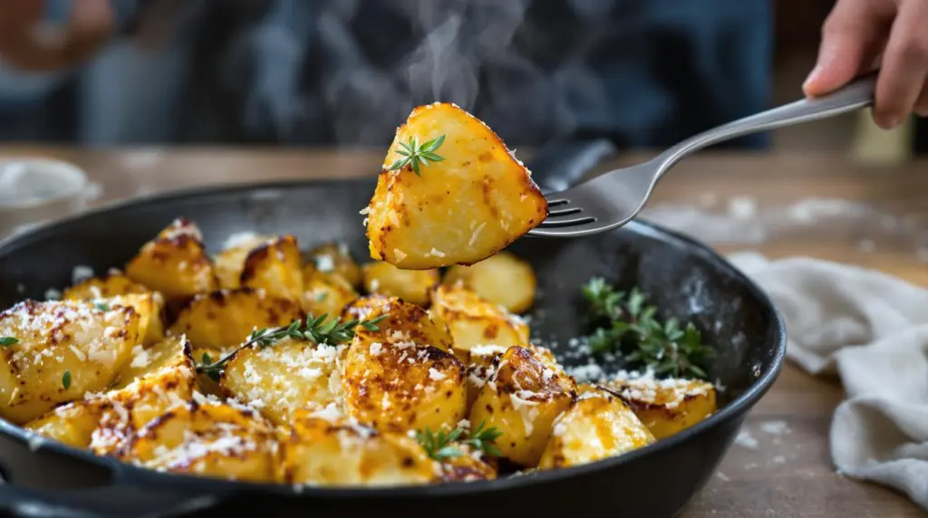 Pommes de terre au four : ma méthode minute pour les rendre dorées et croustillantes à chaque fois