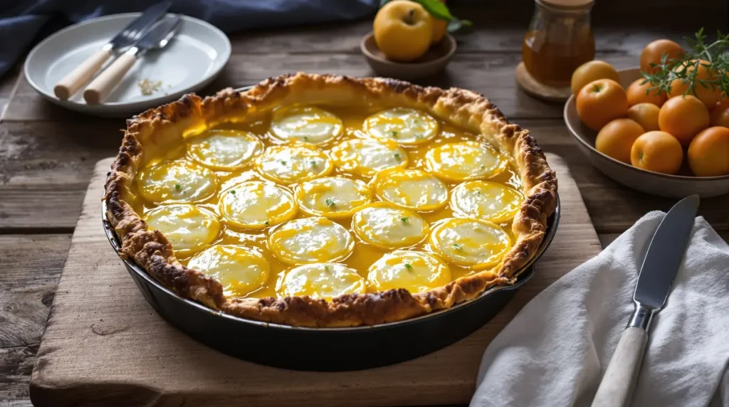 Sans œufs mais ultra fondante : cette tarte poireaux, chèvre et miel est vraiment parfaite